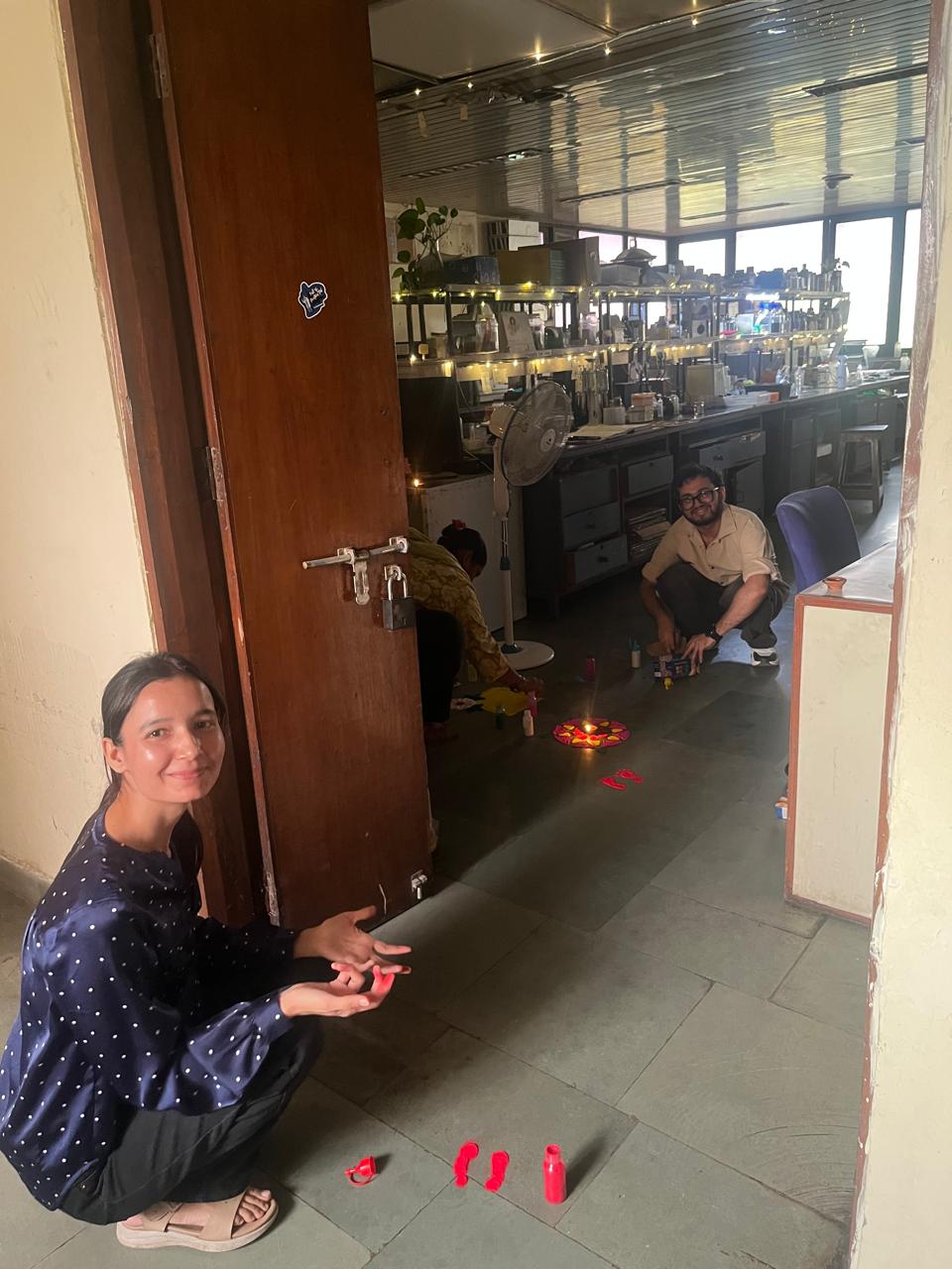 Diwali celebration in the lab